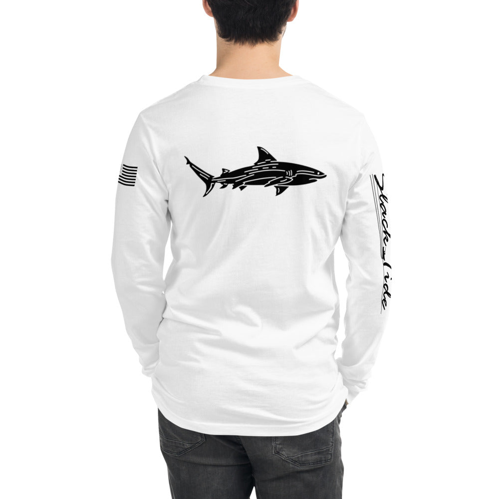 Original Series: Shark Fishing Long Sleeve Tee – Slack Tide Clothing Company