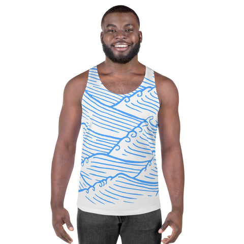 Wave Crest Tank Top