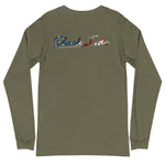 Slack Tide Series: Patriot Print Long Sleeve Tee